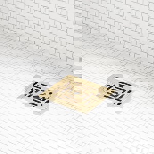 TI SQ COMPLETE SHWR DRN BG